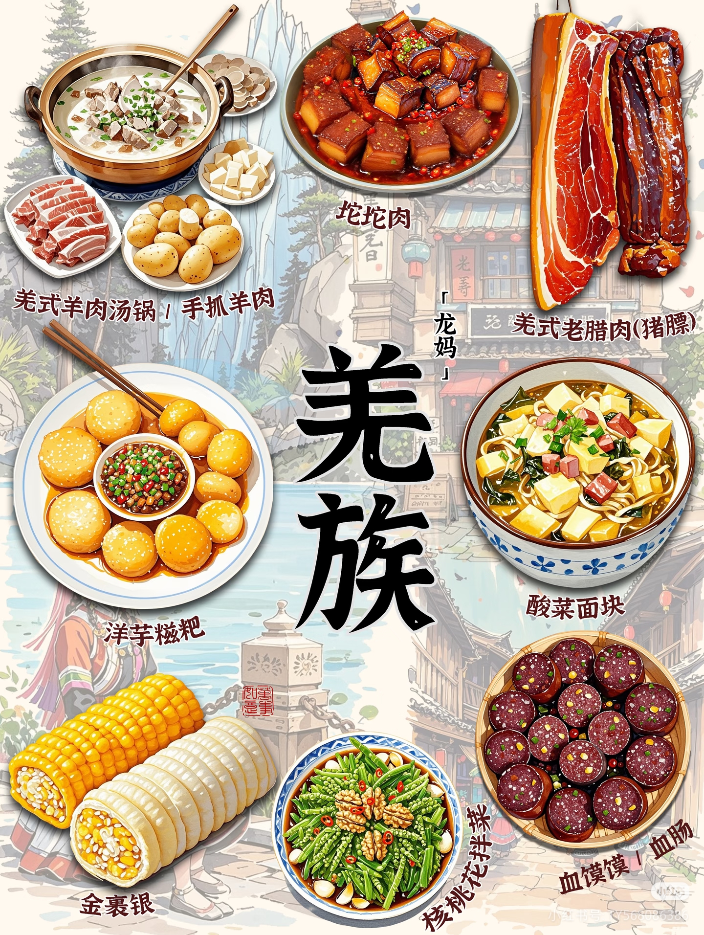 羌族特色美食
